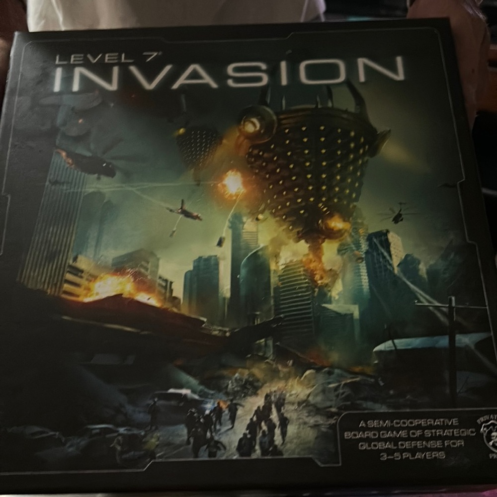 Level 7 invasion board game